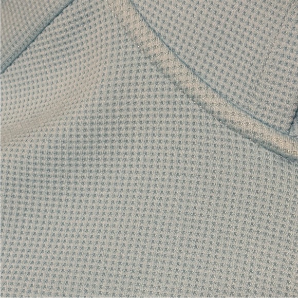 Peter Millar Sky Blue Waffle Knit Pullover - Picture 12 of 12